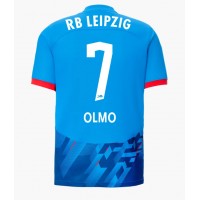 Dres RB Leipzig Dani Olmo #7 Tretina 2023-24 Krátky Rukáv